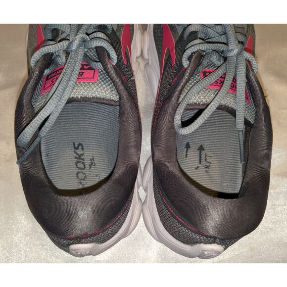 Brooks Anthem Womens Running Shoes Sneakers 1202571B051 Gray Pink Size 11 B - Picture 8 of 10